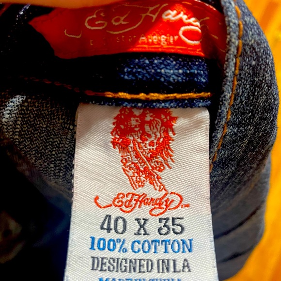 40W Original Pirate Ed Hardy Jeans